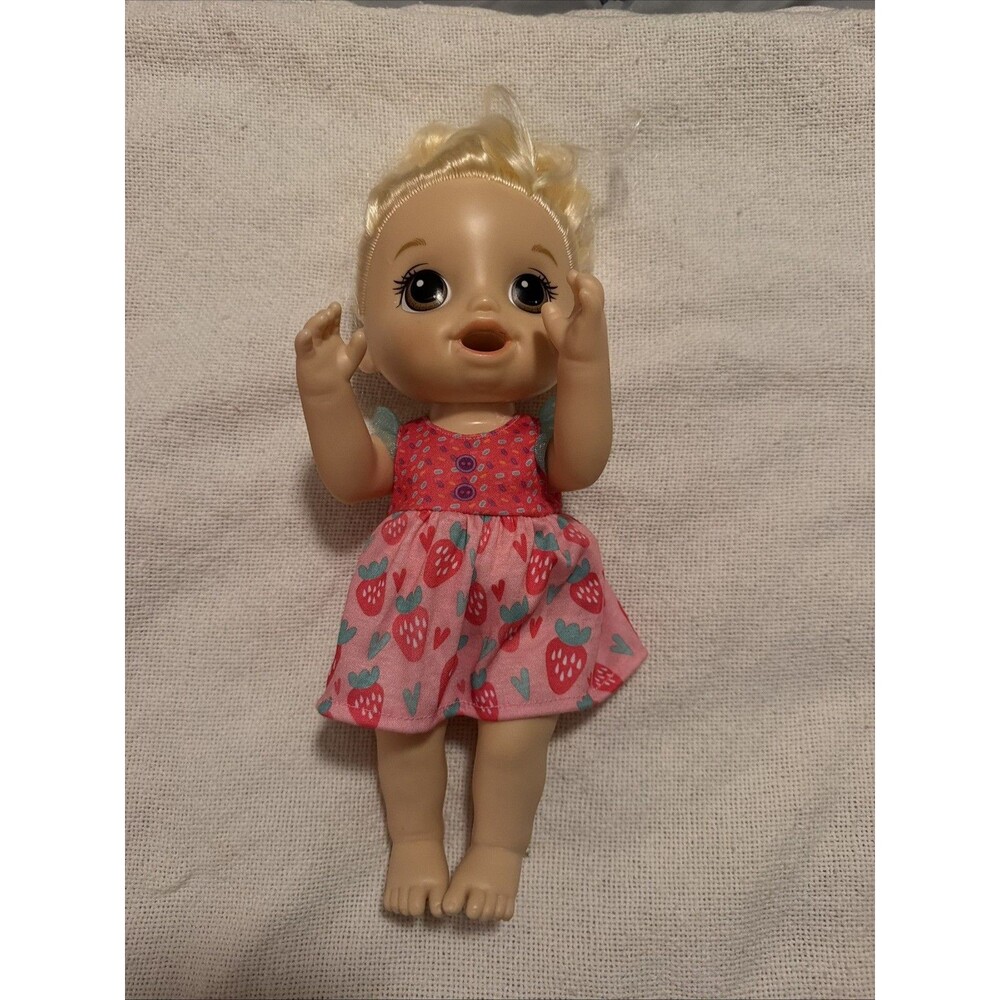 Baby Alive Check Up 2018 Blonde Doll Hazel Eyes Blonde Hair